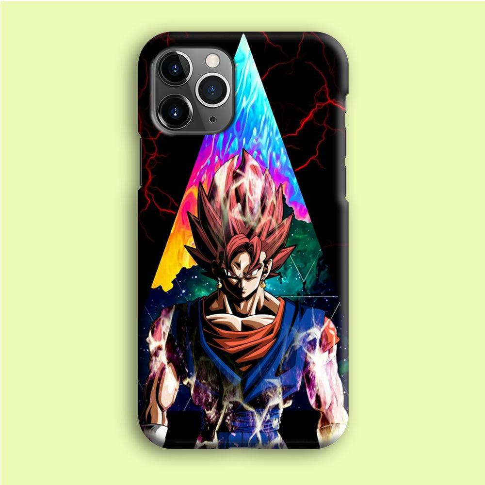 Dragon Ball - Goku 004 iPhone 12 Pro Case-Plastic / Full Wrap (3D Case)-Xtracase