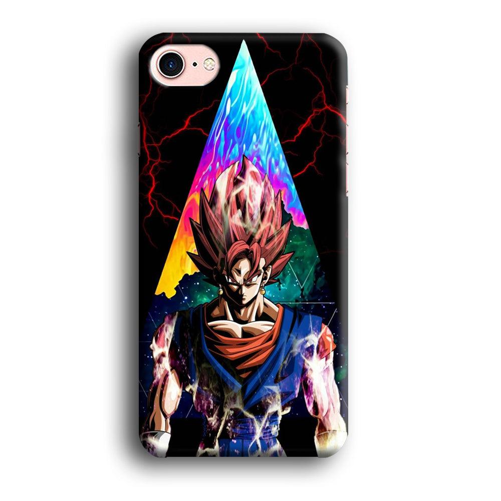 Dragon Ball - Goku 004 iPhone SE 2020 Case-Plastic / Full Wrap (3D Case)-Xtracase