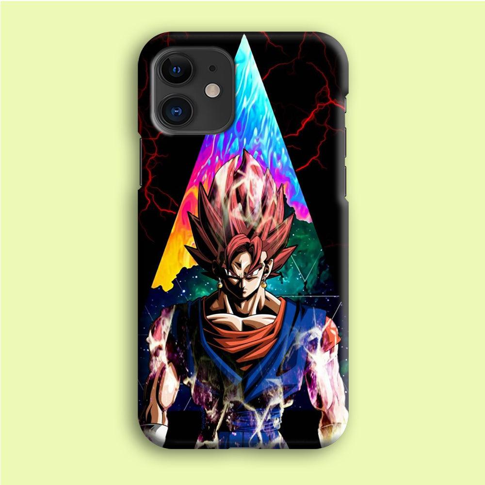Dragon Ball - Goku 004 iPhone 12 Mini Case-Plastic / Full Wrap (3D Case)-Xtracase