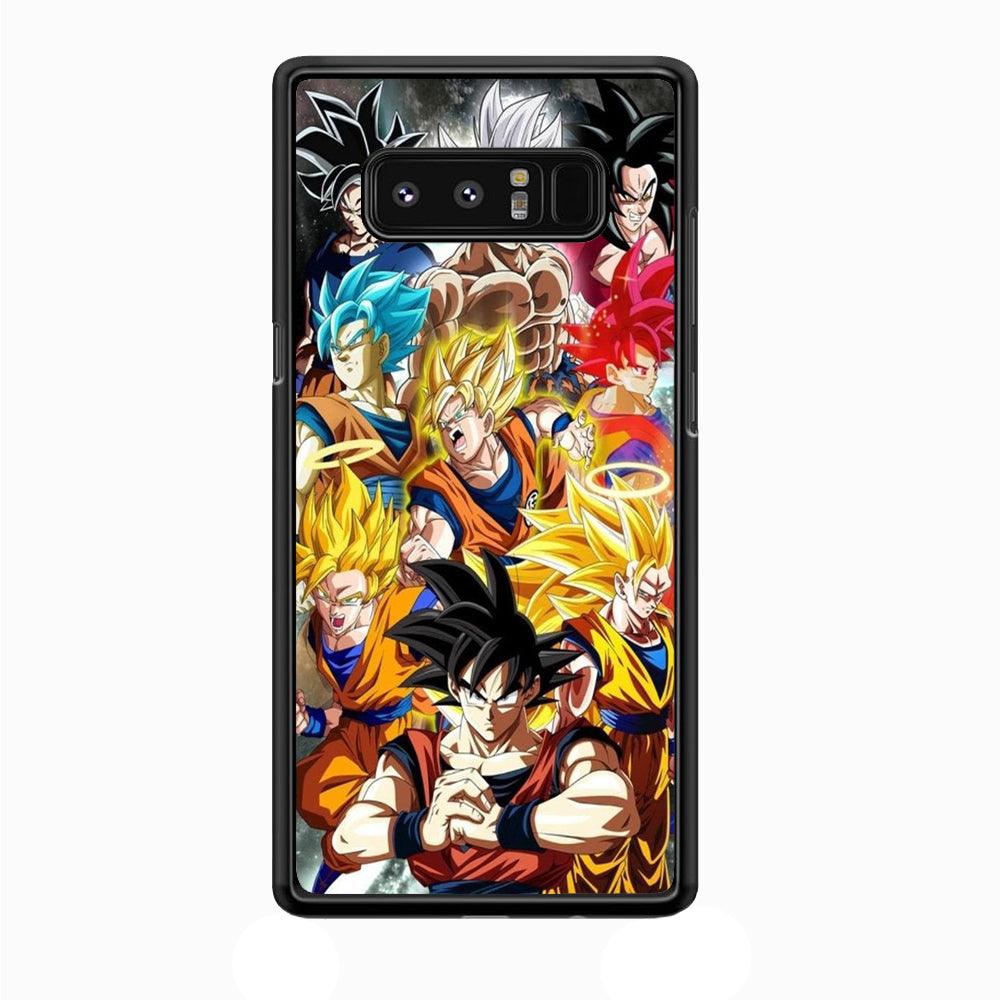 Dragon Ball - Goku 006 Samsung Galaxy Note 8 Case-Plastic / Full Wrap (3D Case)-Xtracase