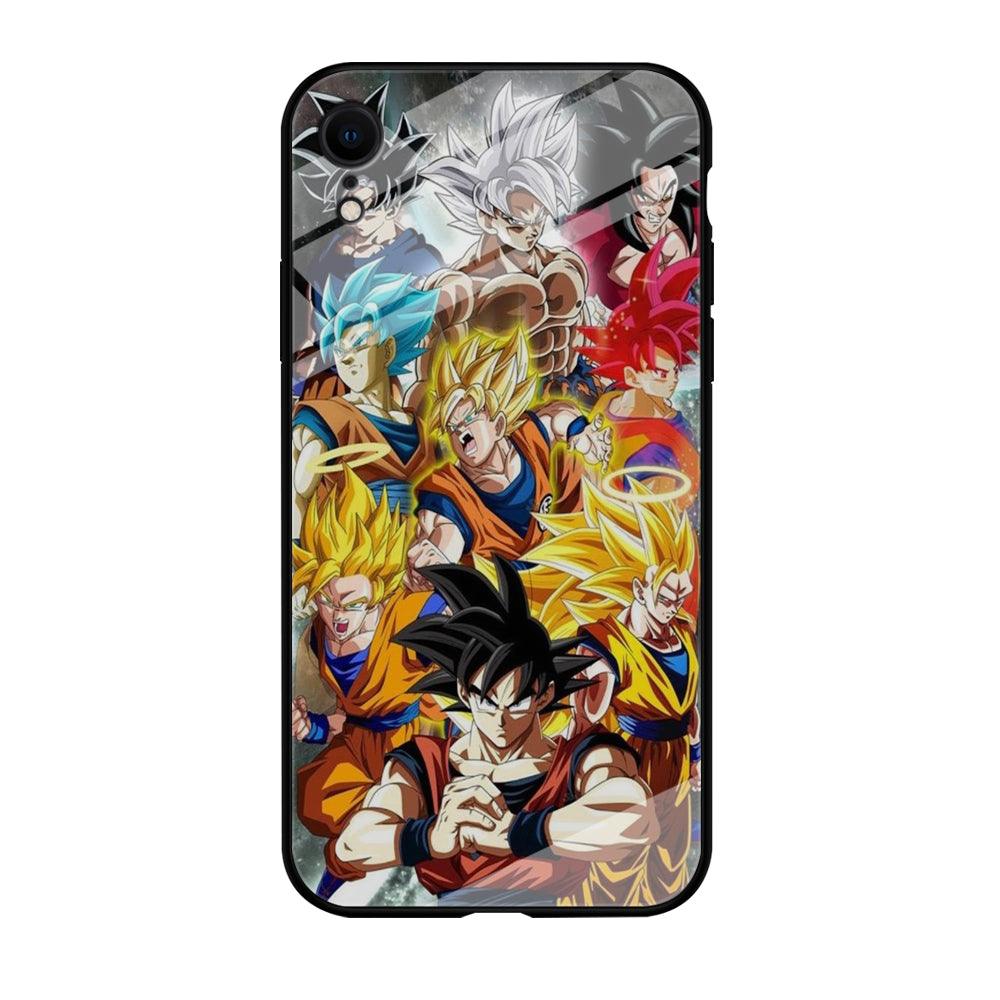 Dragon Ball - Goku 006 iPhone XR Case-Tempered Glass Case-Xtracase