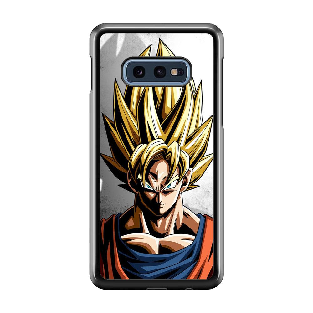 Dragon Ball - Goku 014 Samsung Galaxy S10E Case-Plastic / Full Wrap (3D Case)-Xtracase