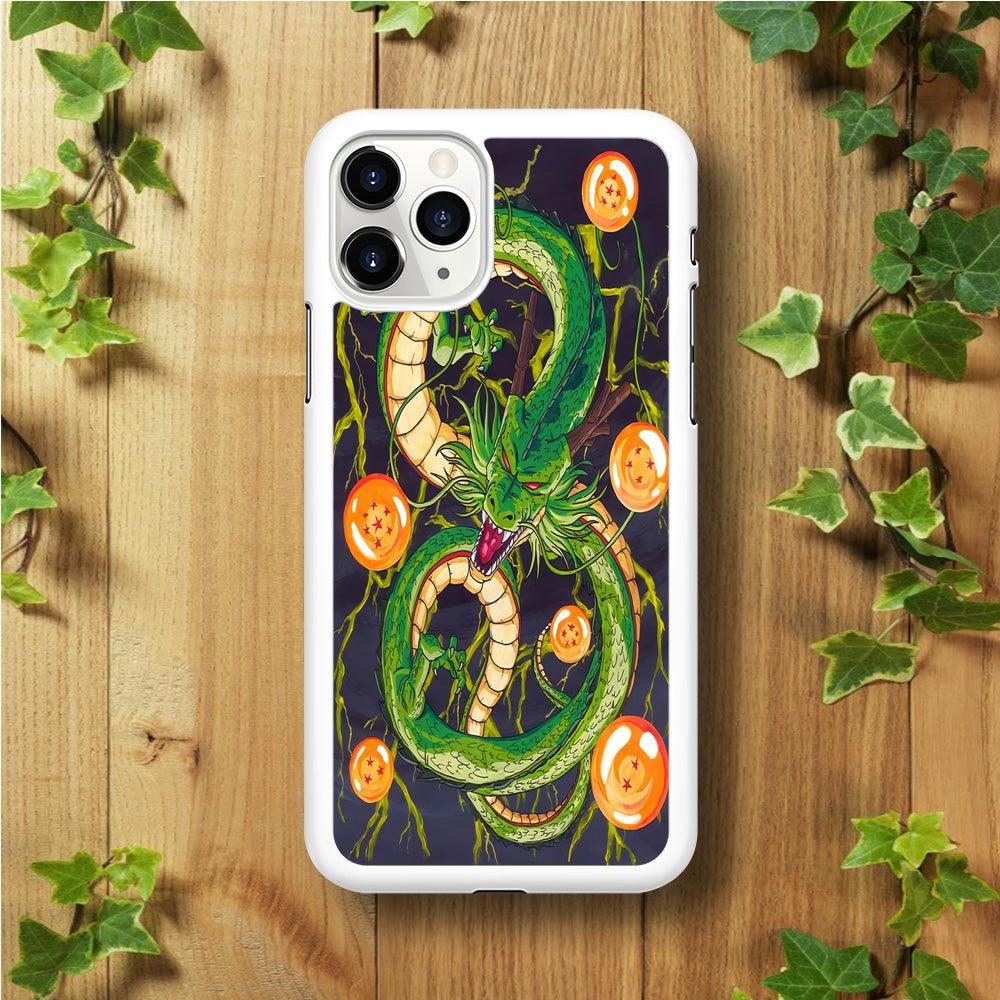 Dragon Ball 009 iPhone 11 Pro Max Case-Rubber / White (2D Case)-Xtracase