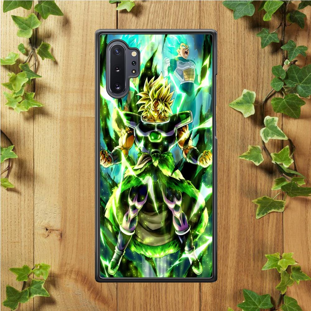 Dragon Ball 011 Samsung Galaxy Note 10 Plus Case-Rubber / White (2D Case)-Xtracase