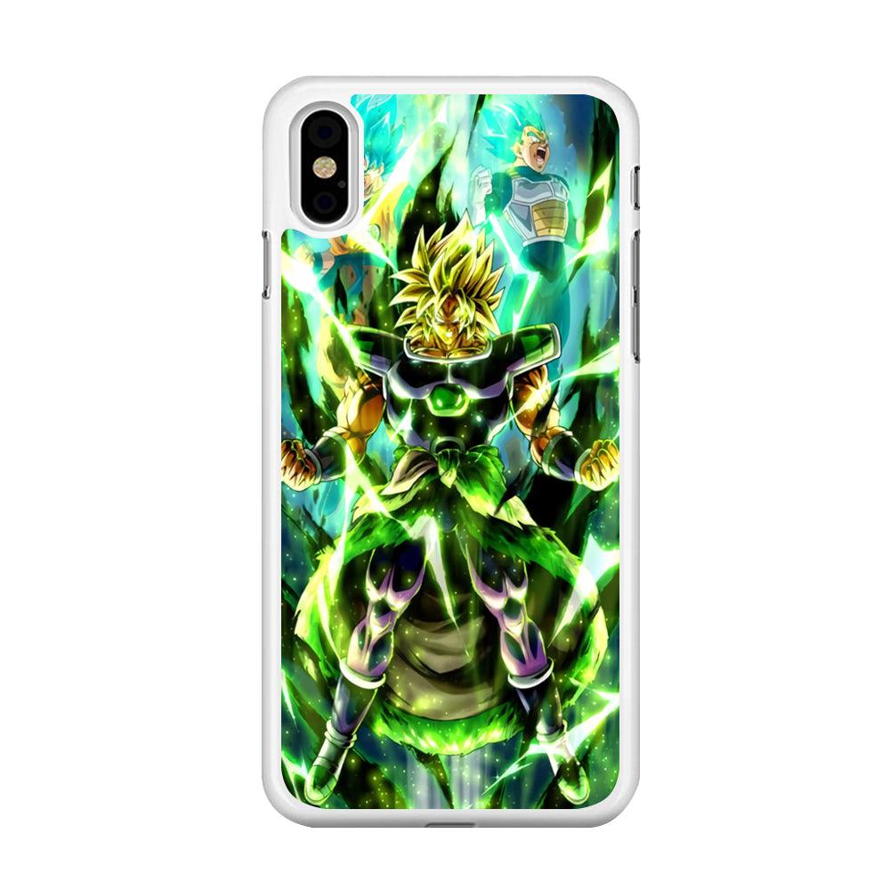 Dragon Ball 011 iPhone X Case-Rubber / White (2D Case)-Xtracase