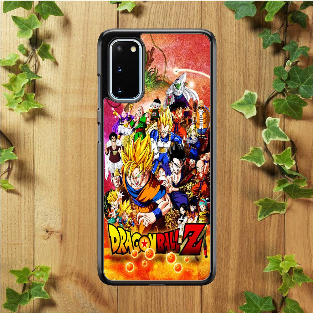 Dragon Ball Z All Family Samsung Galaxy S20 Case-Plastic / Full Wrap (3D Case)-Xtracase