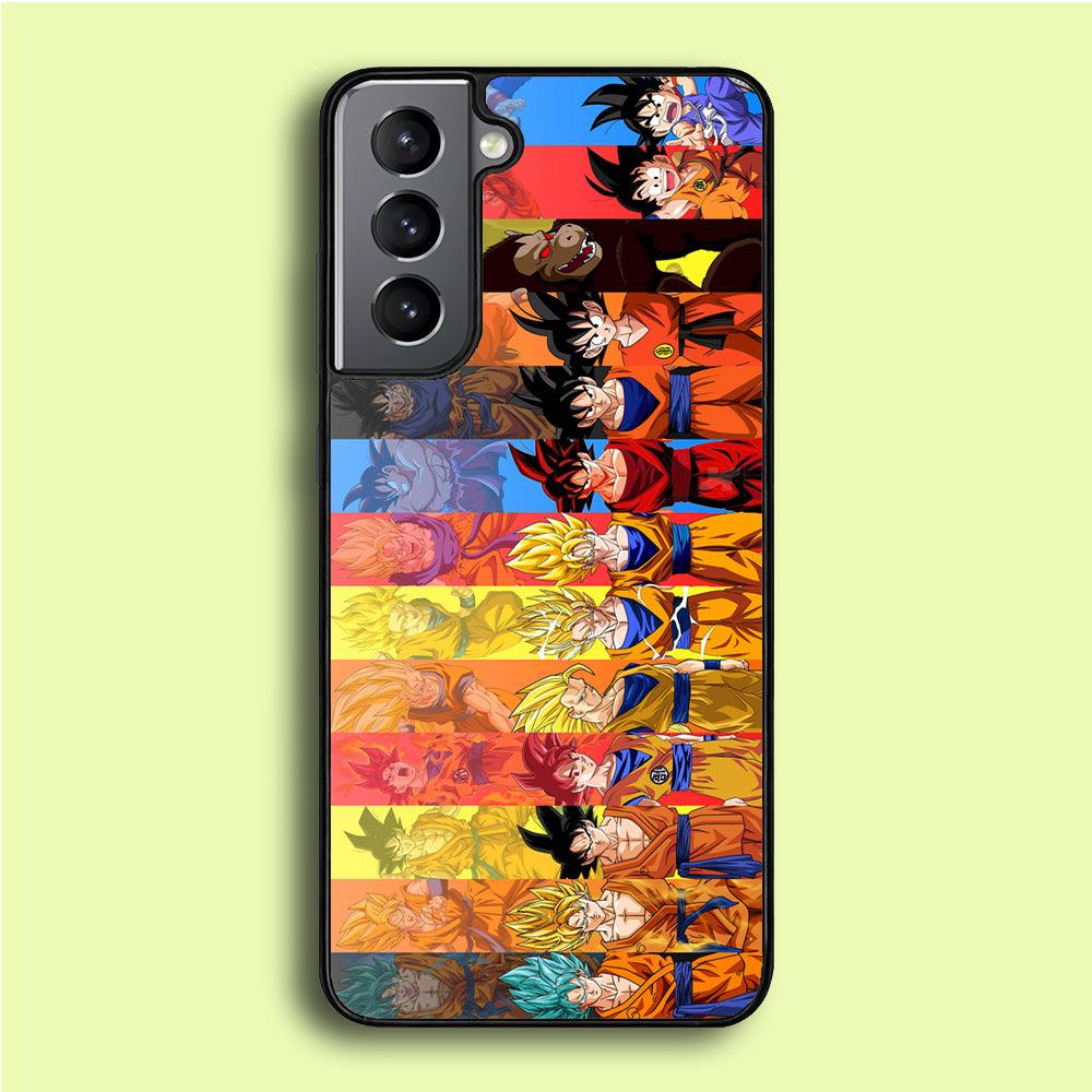 Dragon Ball Z Evolution Samsung Galaxy A16 Case-Rubber / White (2D Case)-Xtracase