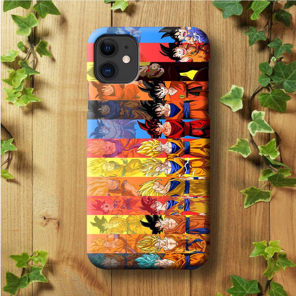 Dragon Ball Z Evolution iPhone 11 Case-Plastic / Full Wrap (3D Case)-Xtracase