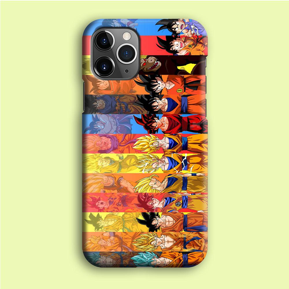 Dragon Ball Z Evolution iPhone 12 Pro Case-Plastic / Full Wrap (3D Case)-Xtracase