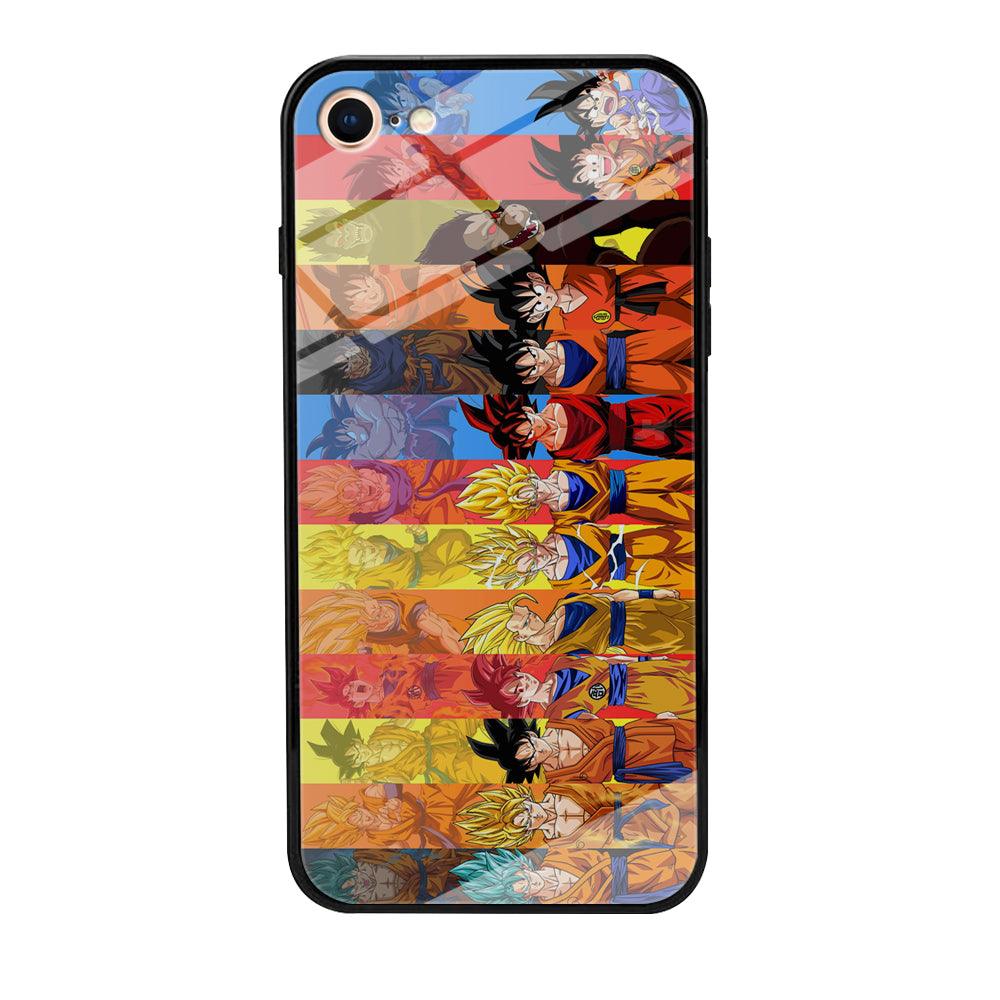 Dragon Ball Z Evolution iPhone 8 Case-Tempered Glass Case-Xtracase