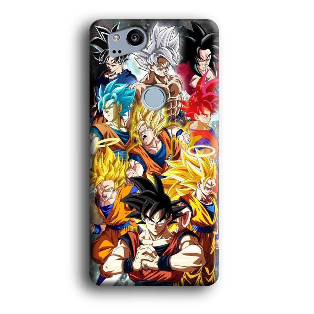 Dragon Ball - Goku 006 Google Pixel 2 3D Case-Xtracase