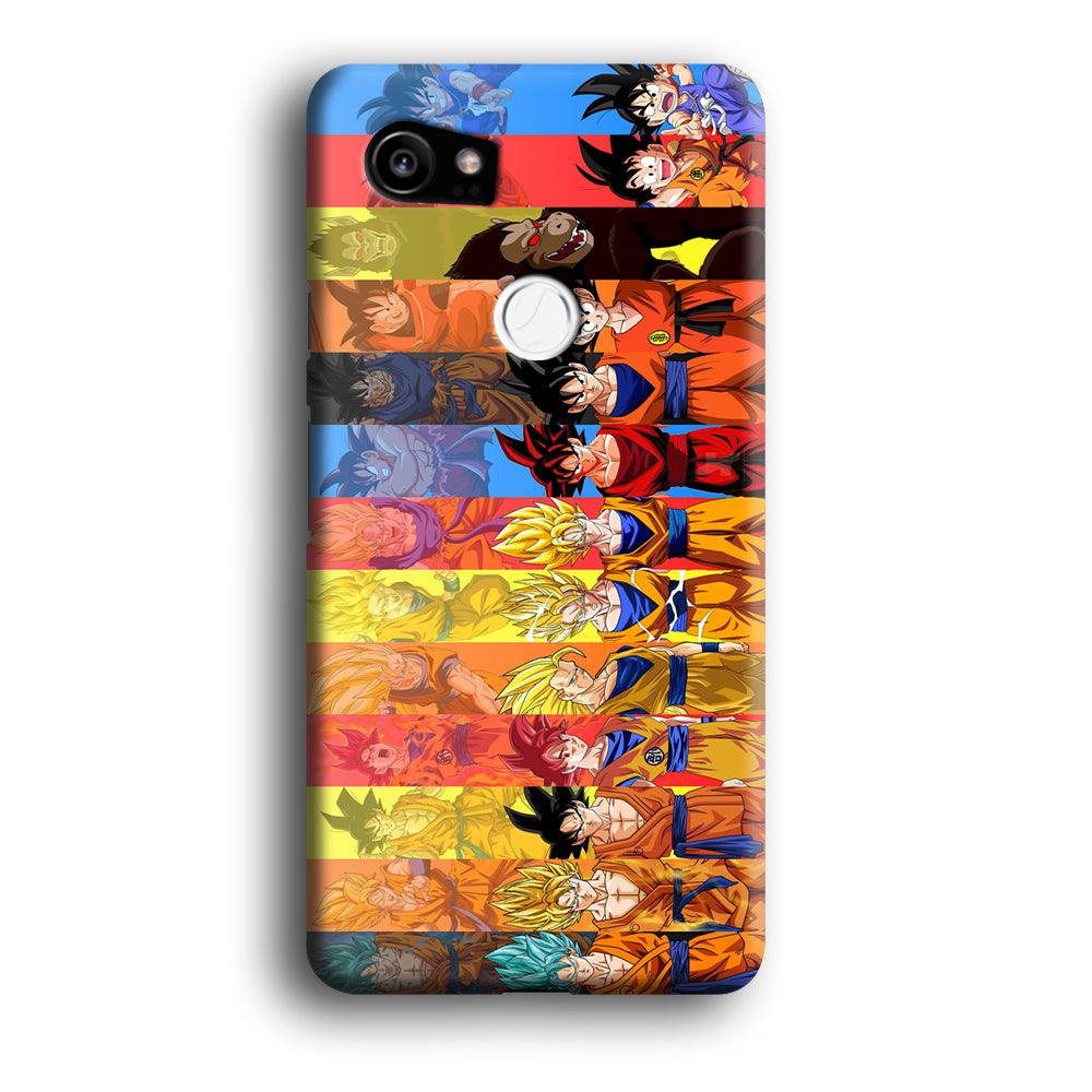 Dragon Ball Z Evolution Google Pixel 2 XL 3D Case-Xtracase