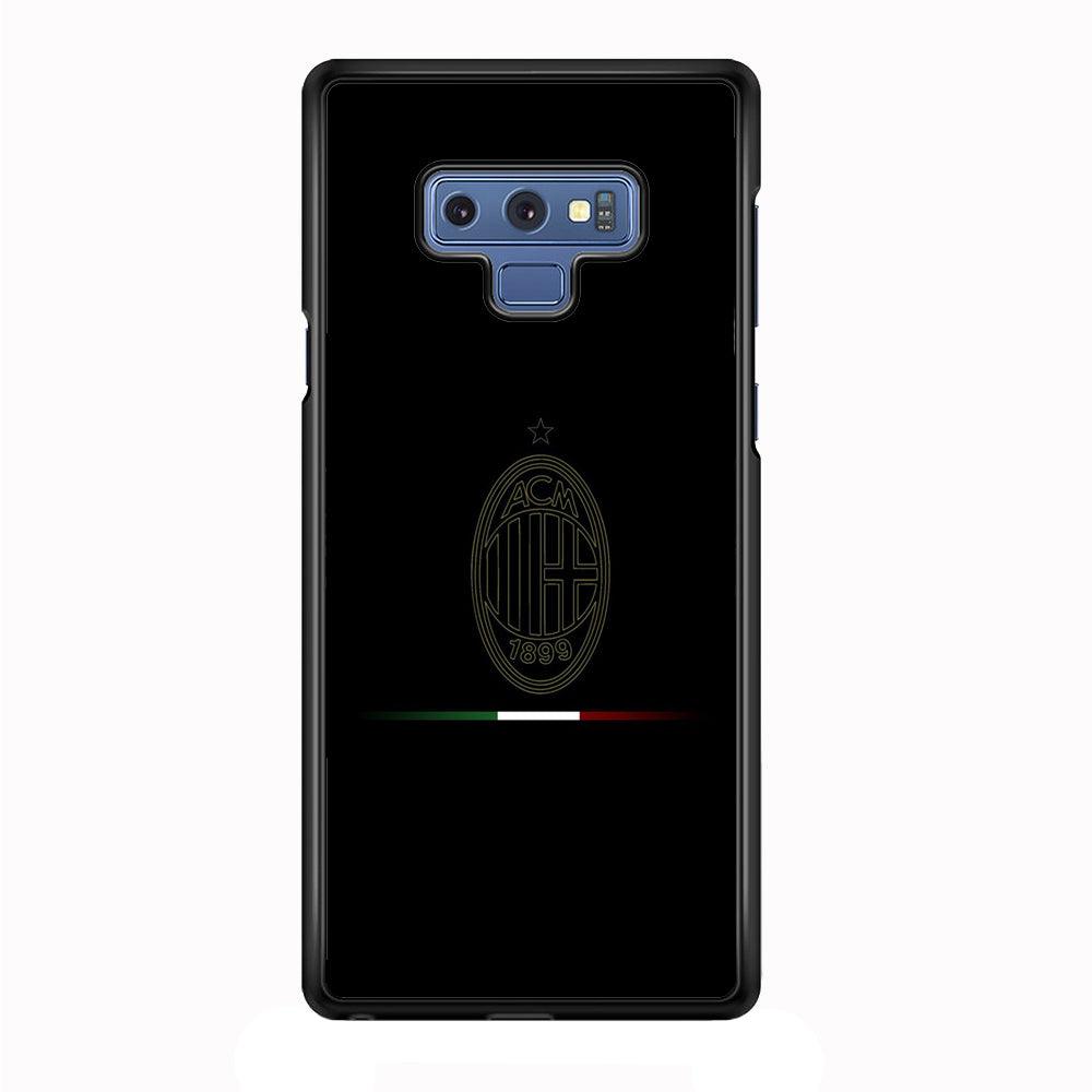 FB AC Milan Samsung Galaxy Note 9 Case-Plastic / Full Wrap (3D Case)-Xtracase