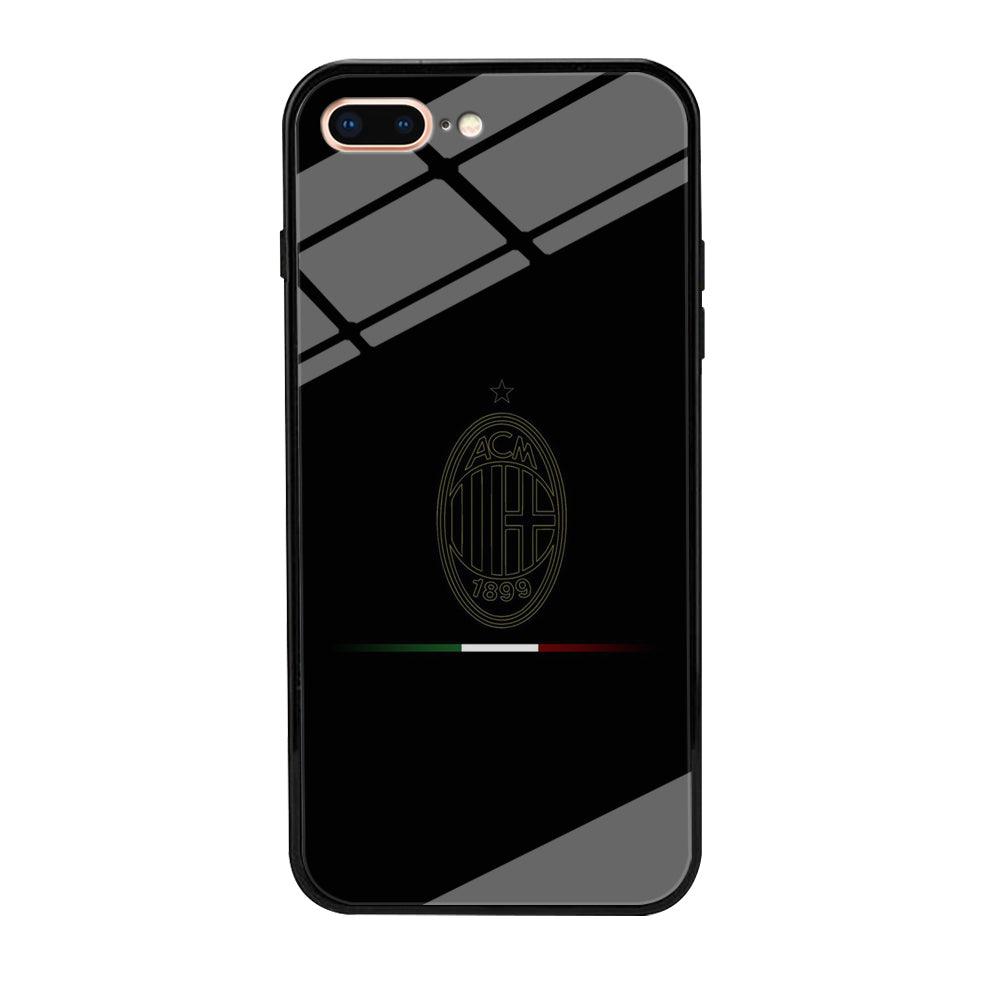 FB AC Milan iPhone 7 Plus Case-Tempered Glass Case-Xtracase