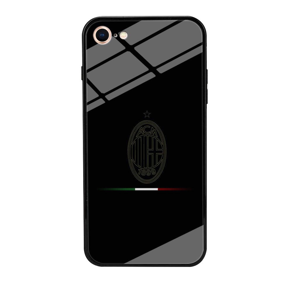FB AC Milan iPhone 7 Case-Tempered Glass Case-Xtracase