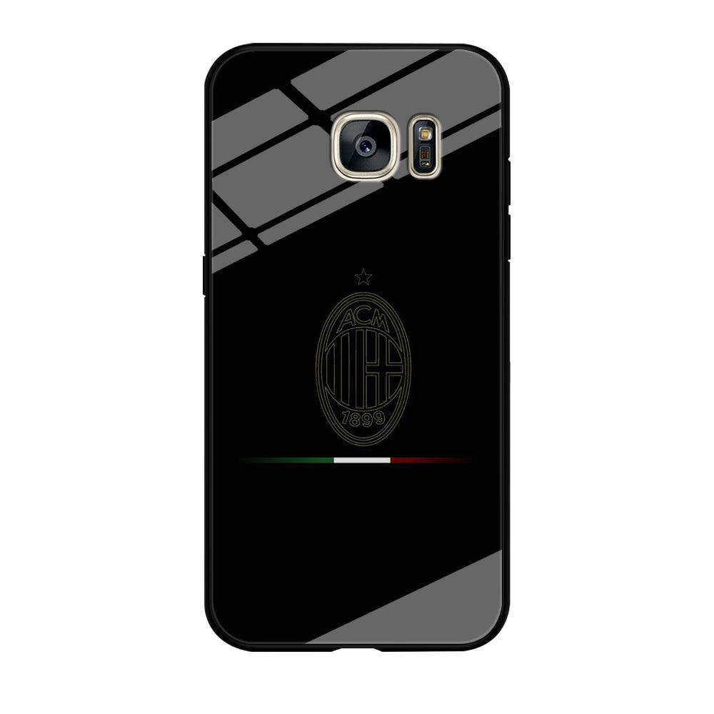 FB AC Milan Samsung Galaxy S7 Edge Case-Tempered Glass Case-Xtracase