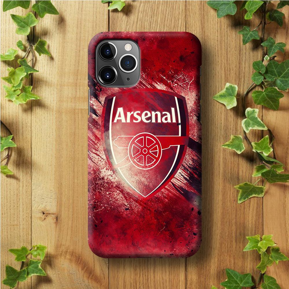 FB Arsenal iPhone 11 Pro Case-Plastic / Full Wrap (3D Case)-Xtracase