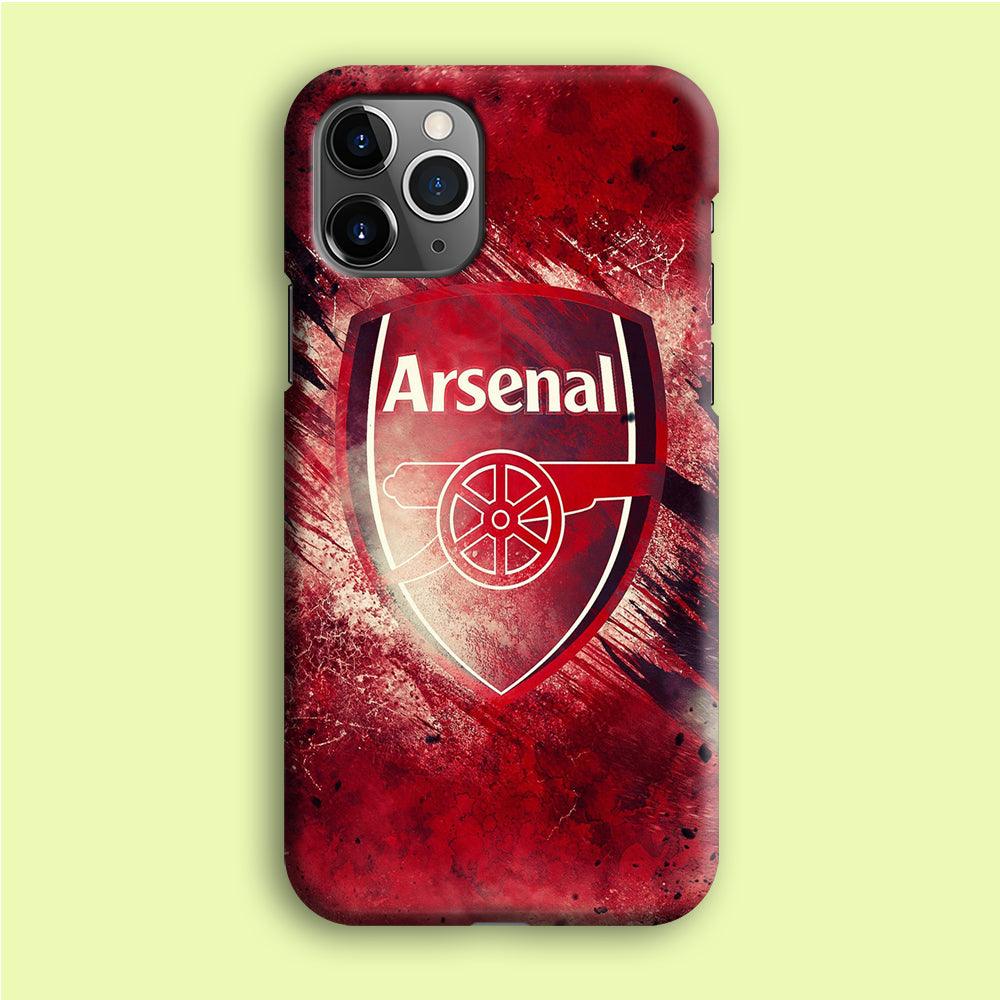 FB Arsenal iPhone 12 Pro Case-Plastic / Full Wrap (3D Case)-Xtracase