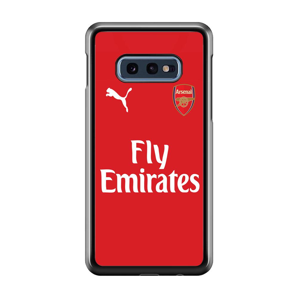 FB Arsenal Jersey Samsung Galaxy S10E Case-Plastic / Full Wrap (3D Case)-Xtracase