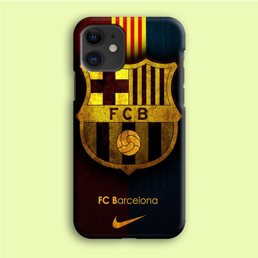 FB Barcelona iPhone 12 Case-Plastic / Full Wrap (3D Case)-Xtracase