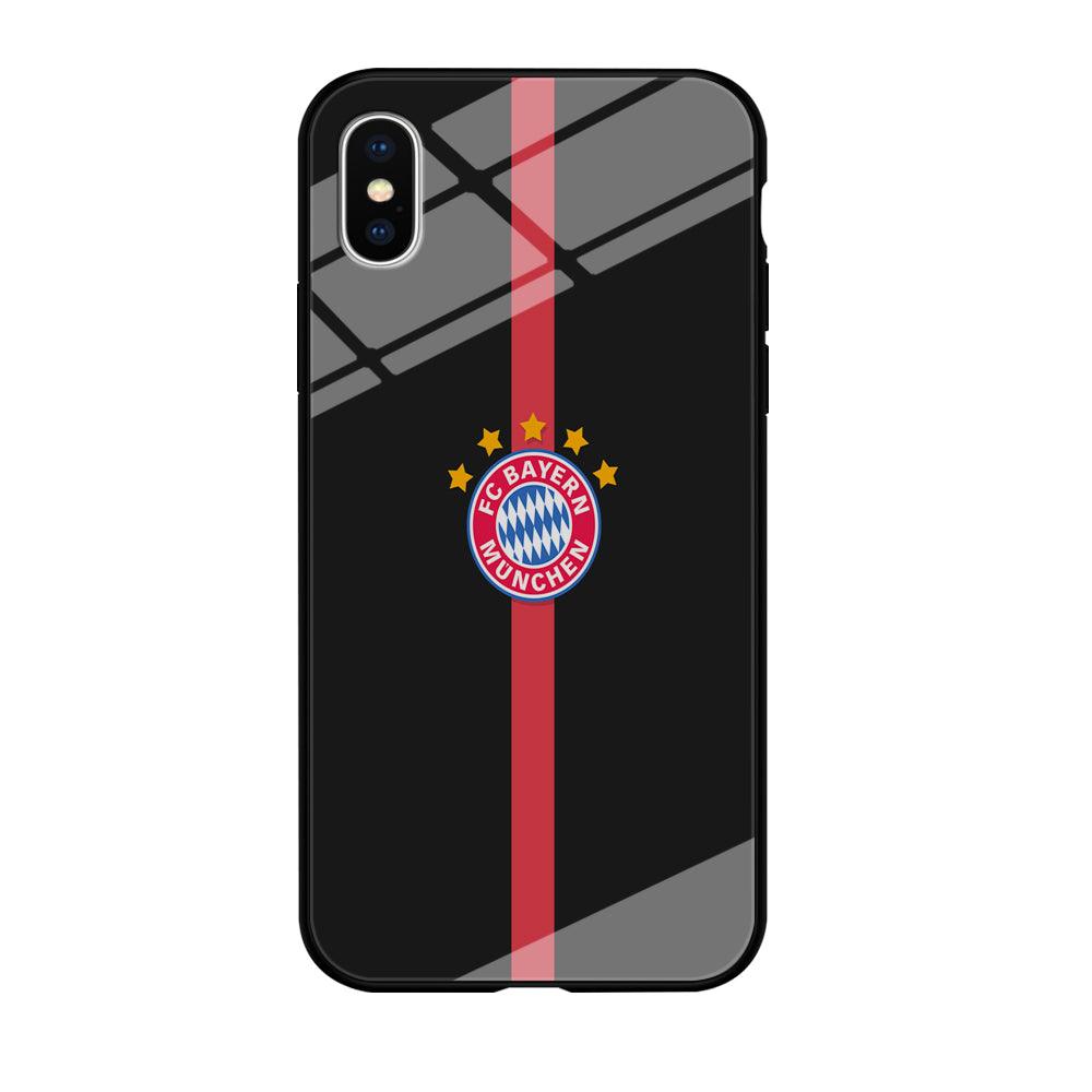 FB Bayern Munich 001 iPhone Xs Max Case-Tempered Glass Case-Xtracase