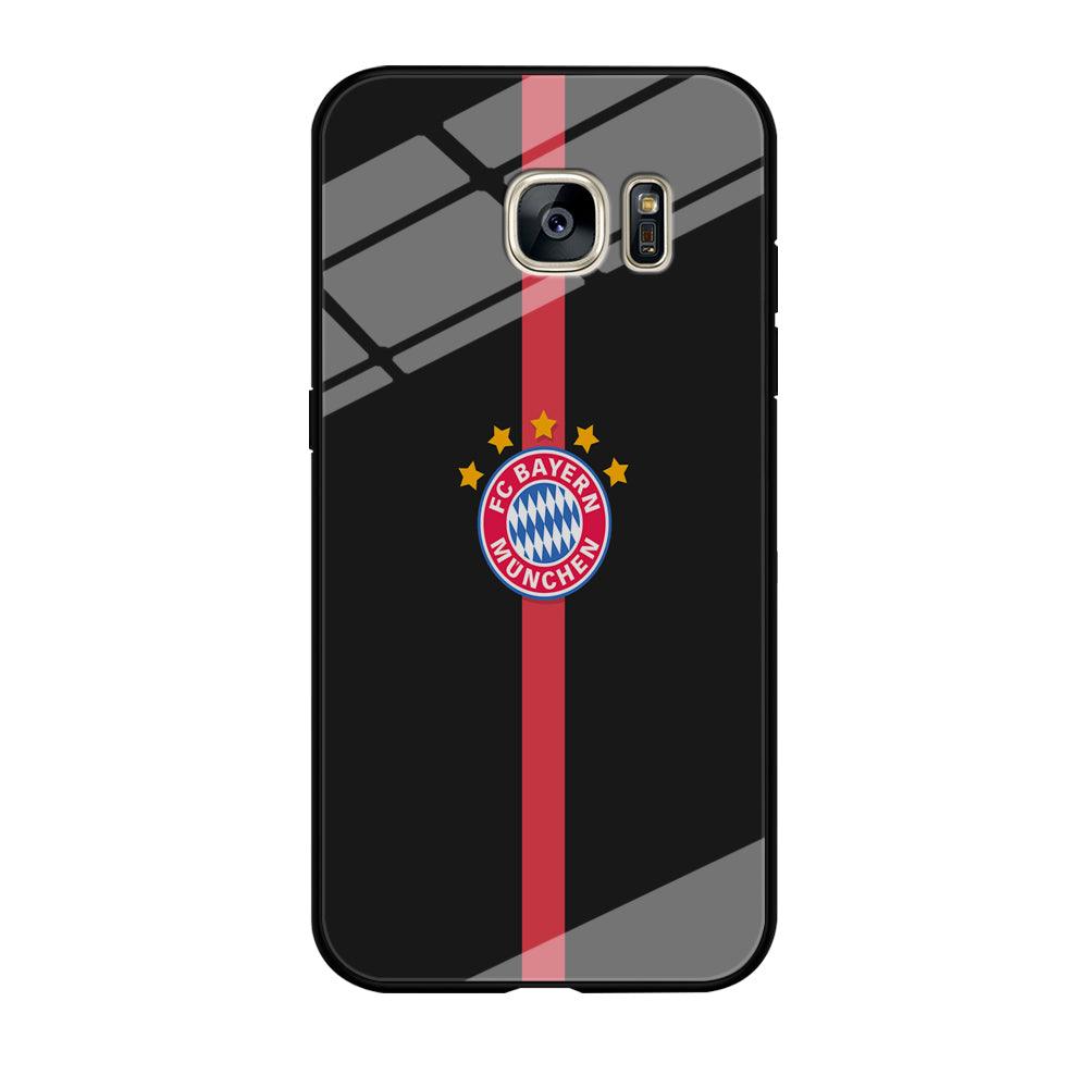 FB Bayern Munich 001 Samsung Galaxy S7 Edge Case-Tempered Glass Case-Xtracase