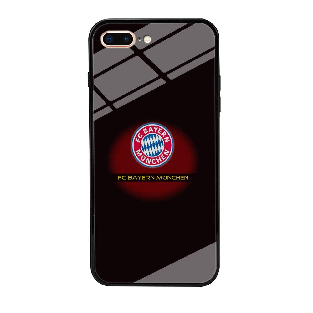 FB Bayern Munich iPhone 8 Plus Case-Tempered Glass Case-Xtracase