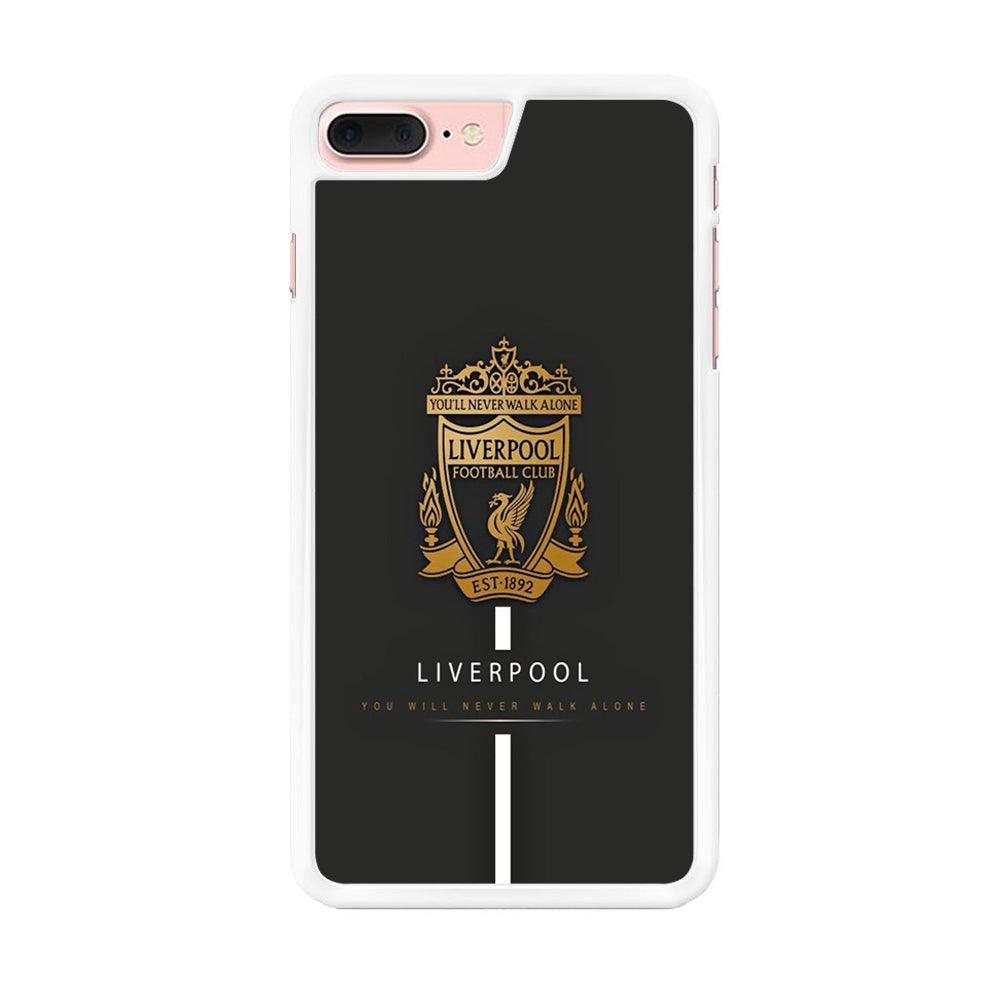 FB Liverpool 001 iPhone 8 Plus Case-Rubber / White (2D Case)-Xtracase