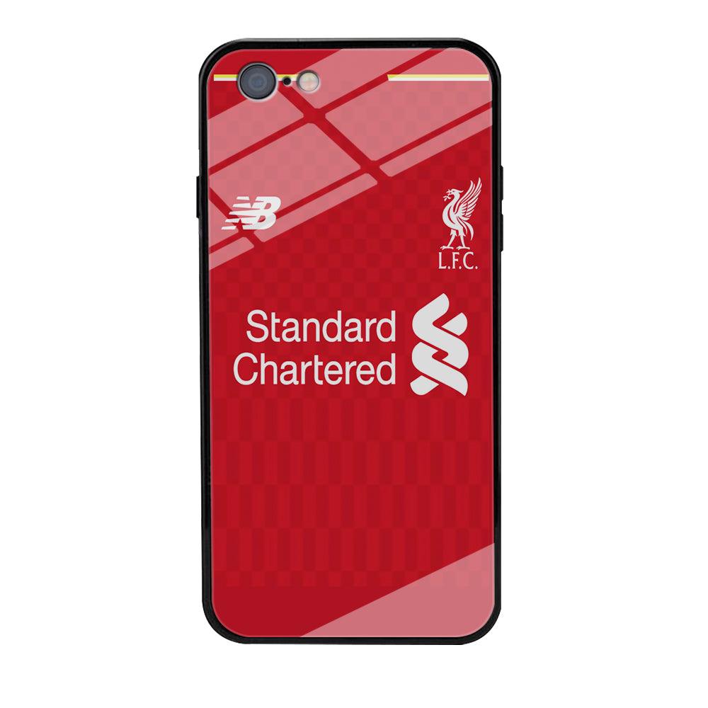 FB Liverpool Jersey iPhone 6 | 6s Case-Tempered Glass Case-Xtracase