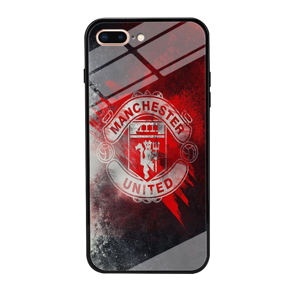 FB Manchester United 002 iPhone 7 Plus Case-Tempered Glass Case-Xtracase