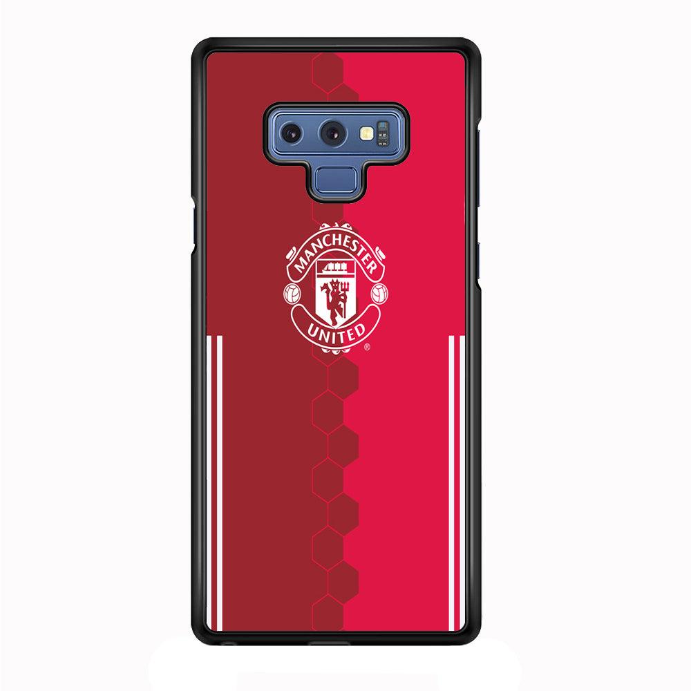 FB Manchester United Samsung Galaxy Note 9 Case-Plastic / Full Wrap (3D Case)-Xtracase