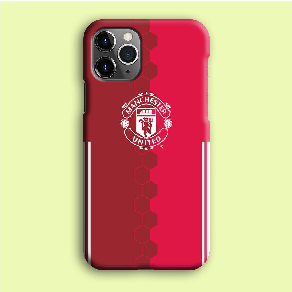 FB Manchester United iPhone 12 Pro Max Case-Plastic / Full Wrap (3D Case)-Xtracase