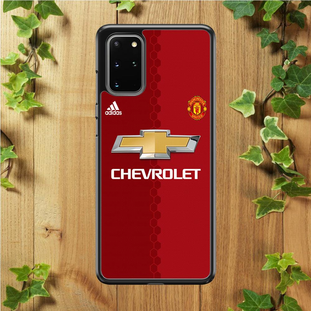 FB Manchester United Jersey Samsung Galaxy S20 Plus Case-Plastic / Full Wrap (3D Case)-Xtracase