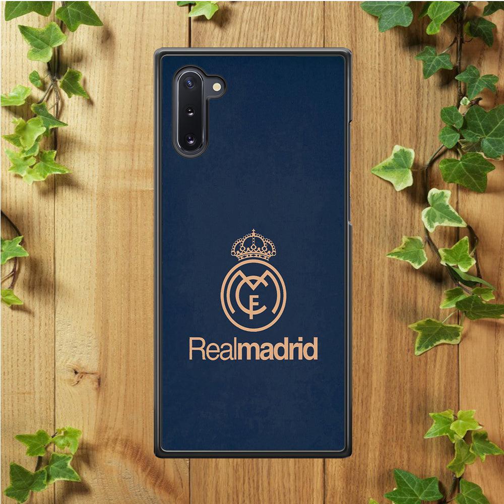 FB Real Madrid Samsung Galaxy Note 10 Case-Rubber / Black (2D Case)-Xtracase