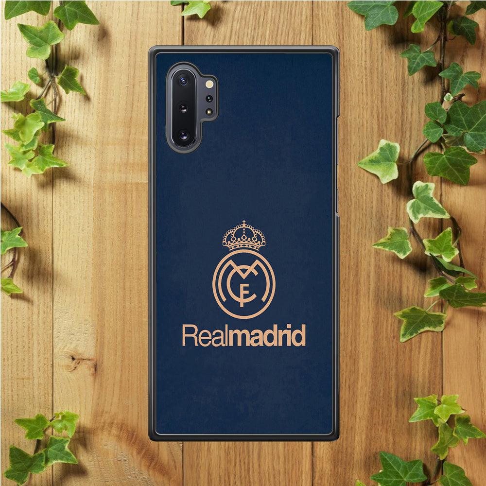 FB Real Madrid Samsung Galaxy Note 10 Plus Case-Rubber / White (2D Case)-Xtracase