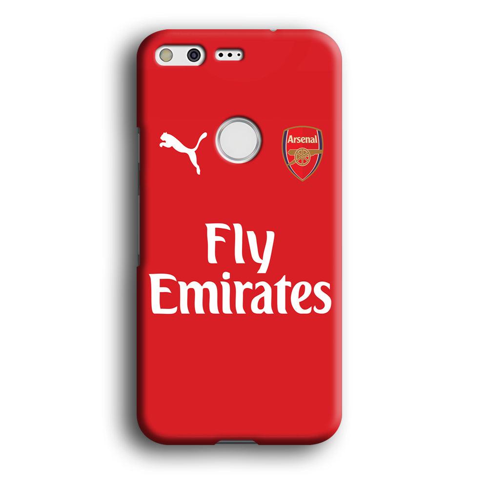 FB Arsenal Jersey Google Pixel XL 3D Case-Xtracase
