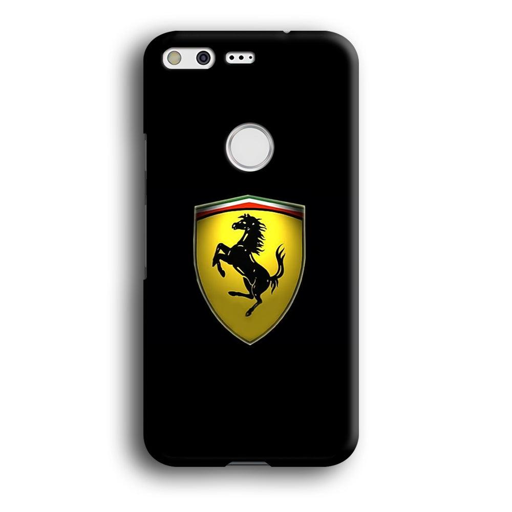 Ferrari Logo Black Google Pixel XL 3D Case-Xtracase