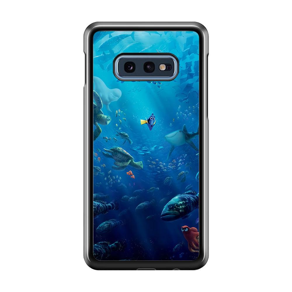 Finding Dory Samsung Galaxy S10E Case-Plastic / Full Wrap (3D Case)-Xtracase