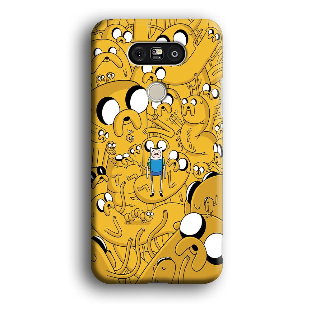 Finn and Jake Doodle LG G5 3D Case-Xtracase