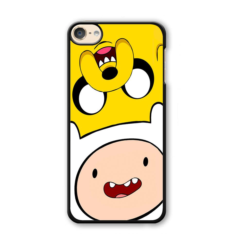 Finn and Jake Adventure Time iPod Touch 6 Case-Plastic / Full Wrap (3D Case)-Xtracase