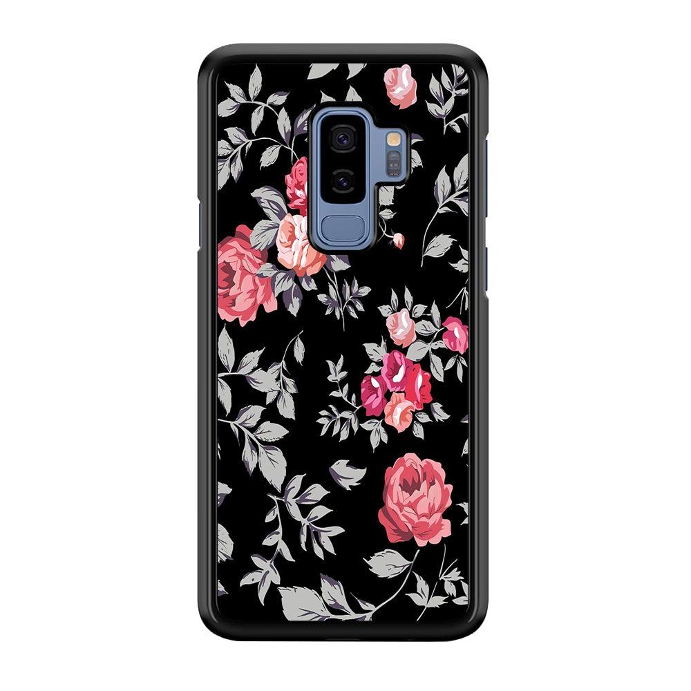 Flower Pattern 004 Samsung Galaxy S9 Plus Case-Plastic / Full Wrap (3D Case)-Xtracase