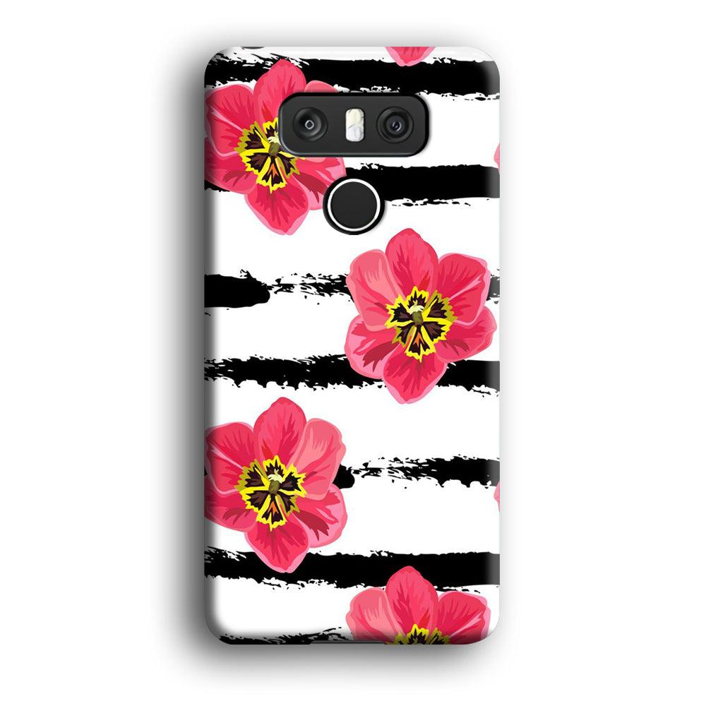 Flower Painting Streak LG G6 3D Case-Xtracase