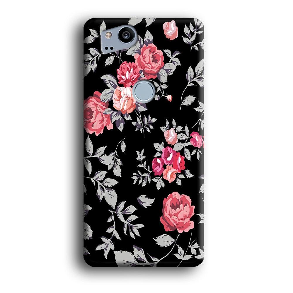 Flower Pattern 004 Google Pixel 2 3D Case-Xtracase
