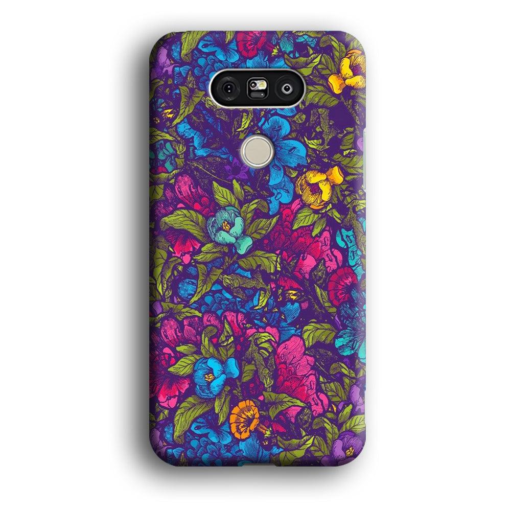 Flower Pattern 005 LG G5 3D Case-Xtracase