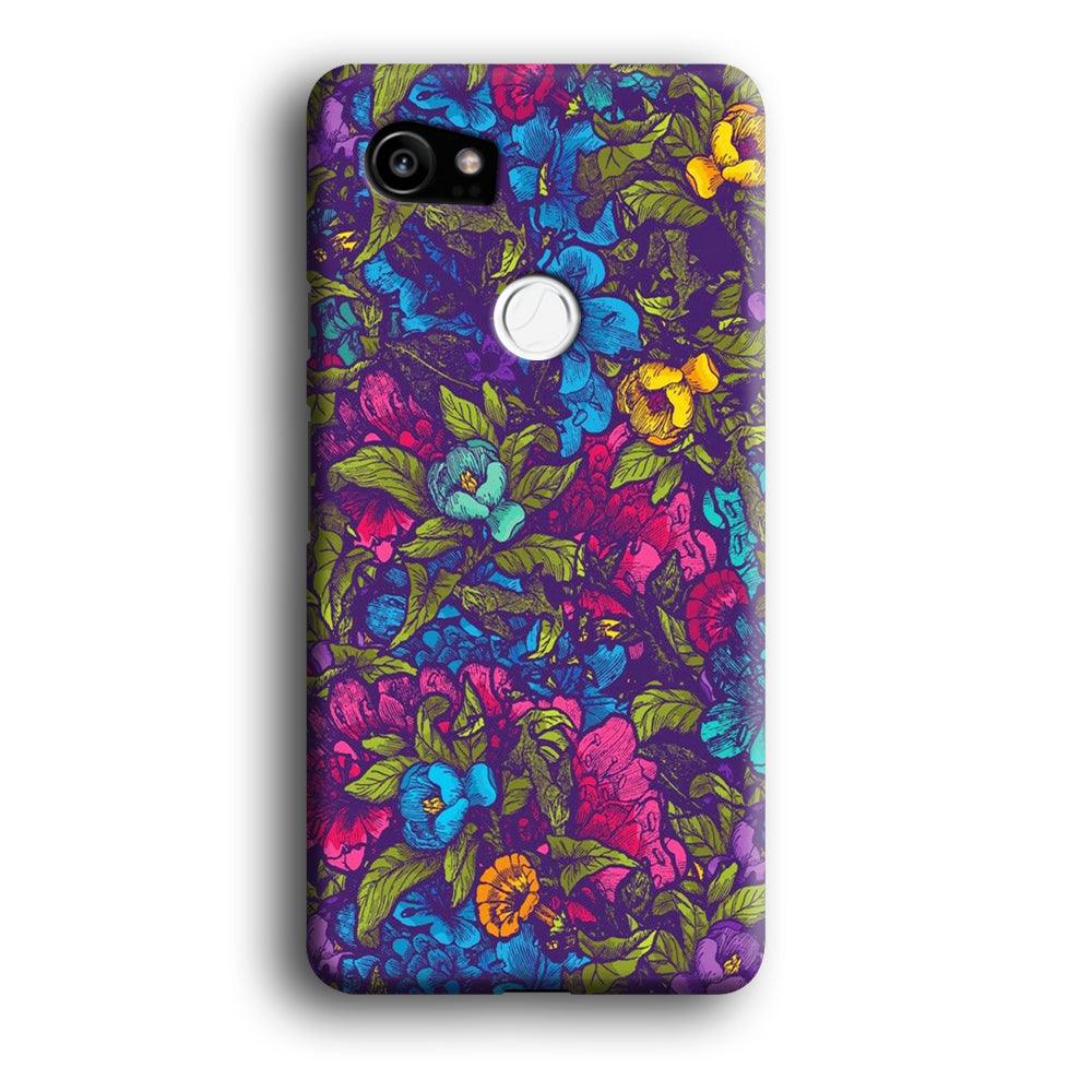 Flower Pattern 005 Google Pixel 2 XL 3D Case-Xtracase