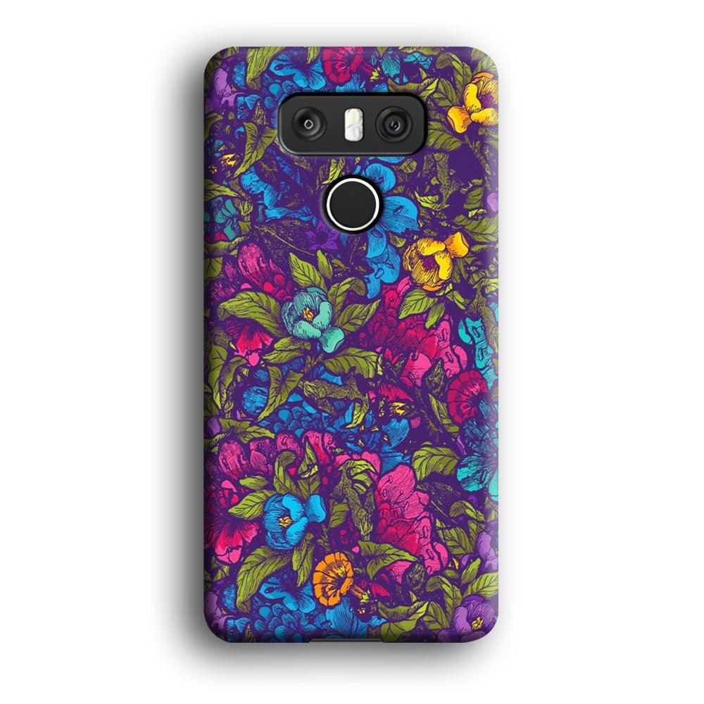 Flower Pattern 005 LG G6 3D Case-Xtracase