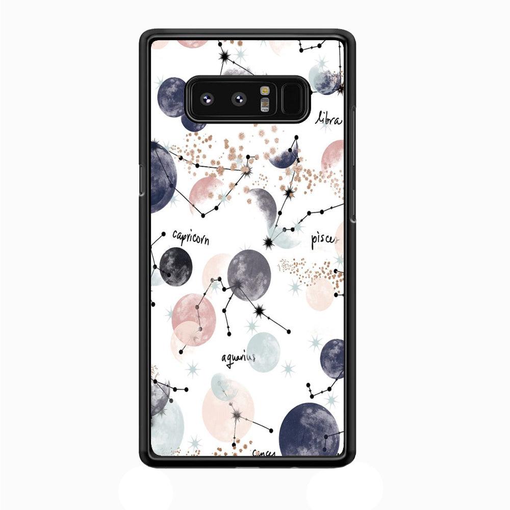 Galaxy Art 002 Samsung Galaxy Note 8 Case-Plastic / Full Wrap (3D Case)-Xtracase