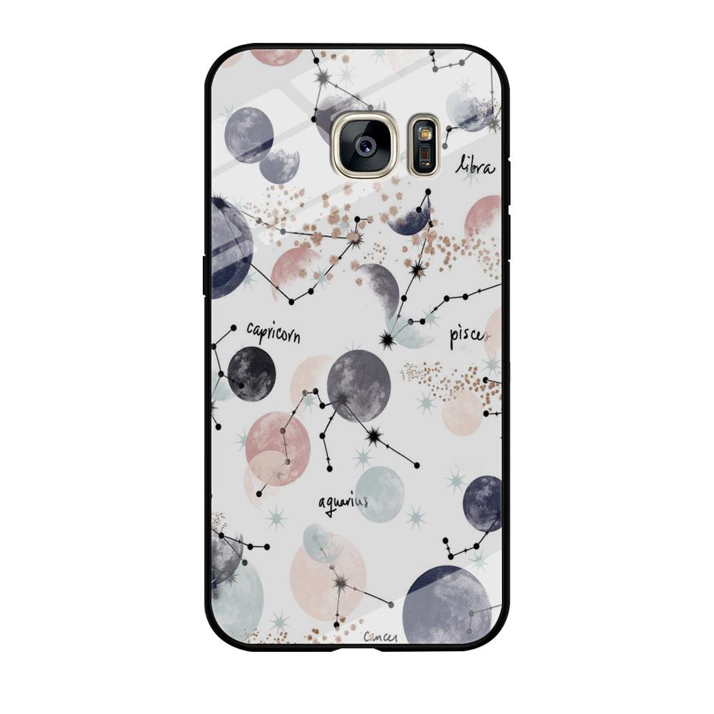 Galaxy Art 002 Samsung Galaxy S7 Edge Case-Tempered Glass Case-Xtracase