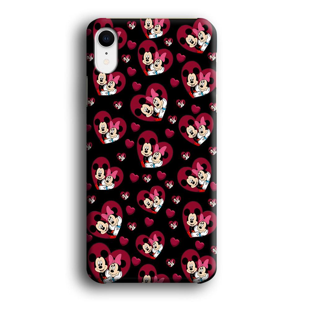 Girly Mickey Mouse Couple iPhone XR 3D Case-Xtracase
