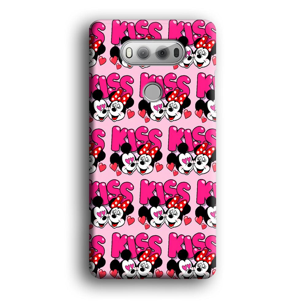 Girly Kiss Mickey Mouse Couple LG V20 3D Case-Xtracase